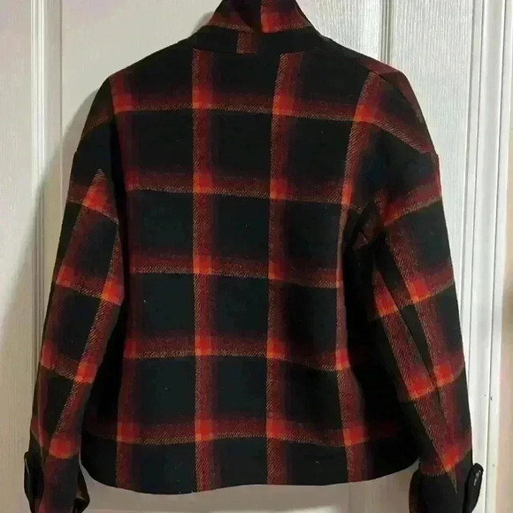 Gap Women's Burnt Orange and Black  Jacket - Picture 6 of 7